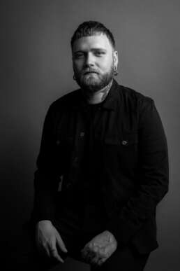 Brett Drouin men's hair stylist