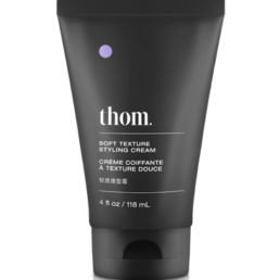 Men's Soft Texture Styling Cream, black tube, 4oz